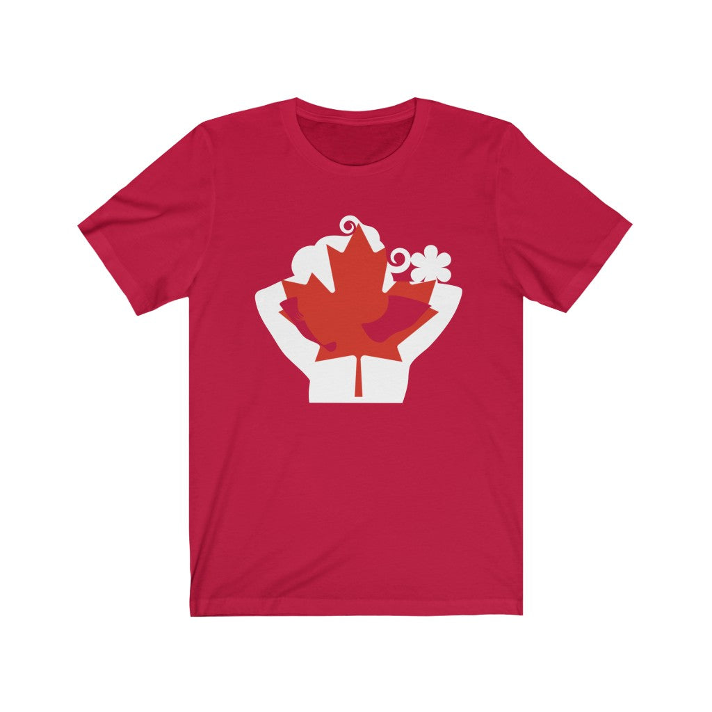 Canada Lady Flag Premium Tee - Unisex