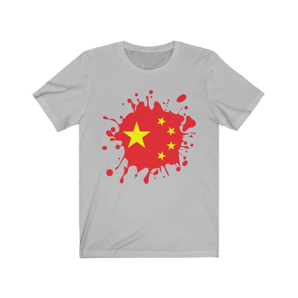 China Splat Flag Premium Tee - Unisex