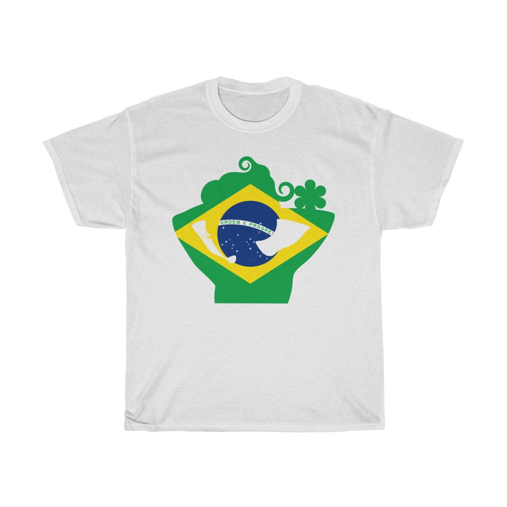 Brazil Lady Flag Standard Tee - Unisex