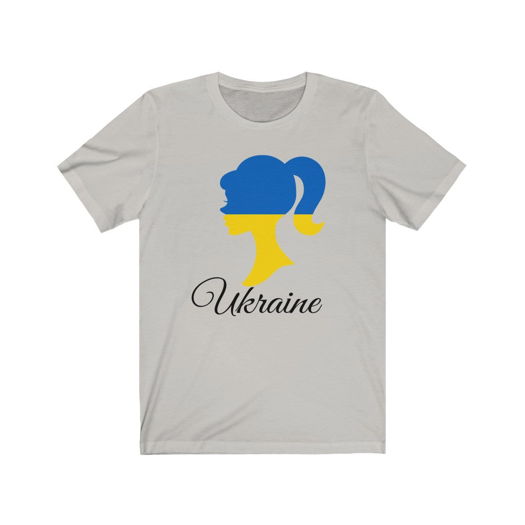 Ukraine Girl Flag Premium Tee 1 - Unisex
