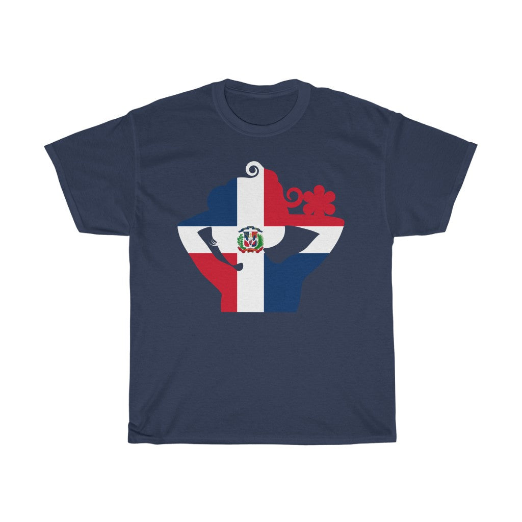 Dominican Republic Lady Flag Standard Tee - Unisex