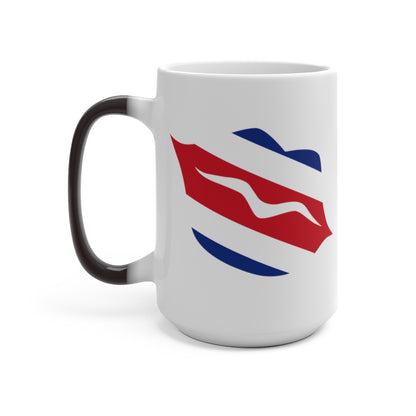 Costa Rica Lips Color Changing Mug