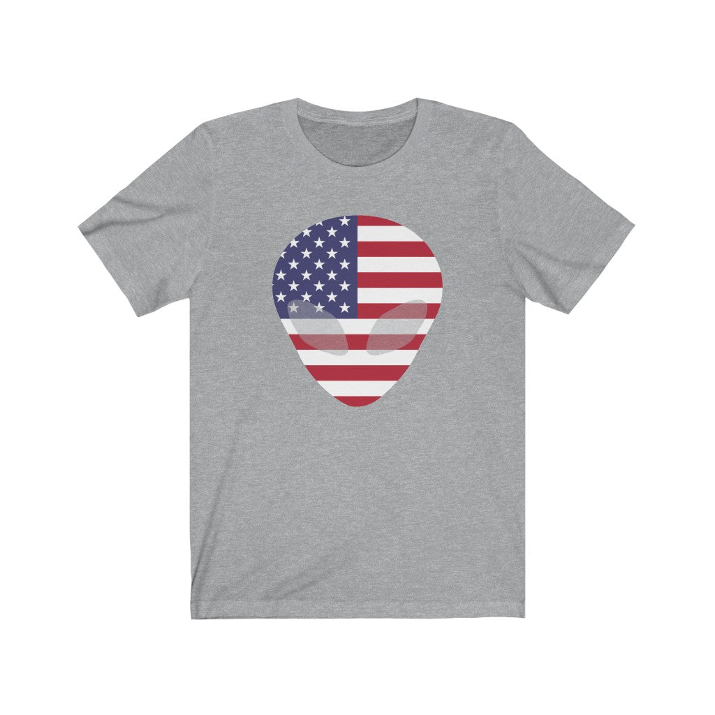 United States of America Alien Flag Premium Tee - Unisex