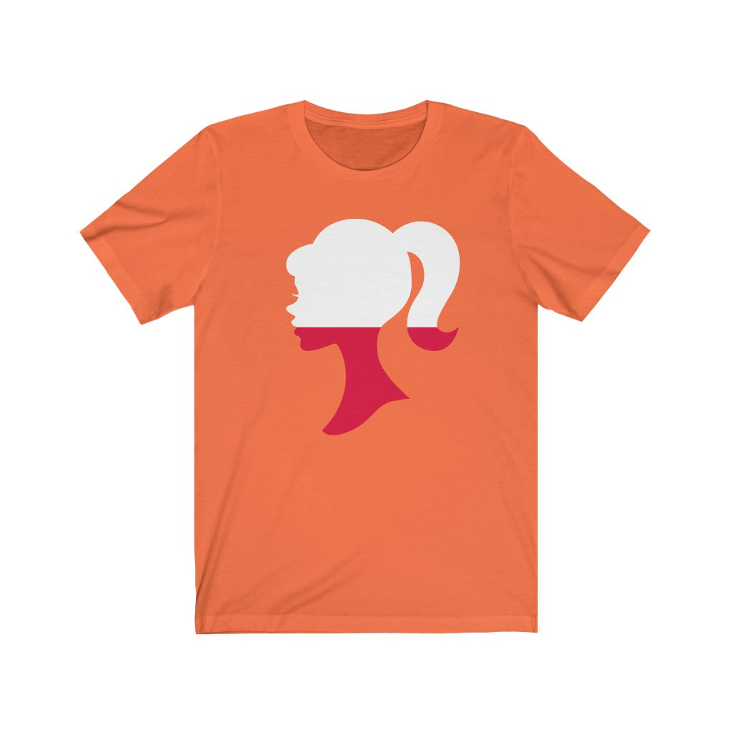 Poland Girl Flag Premium Tee - Unisex