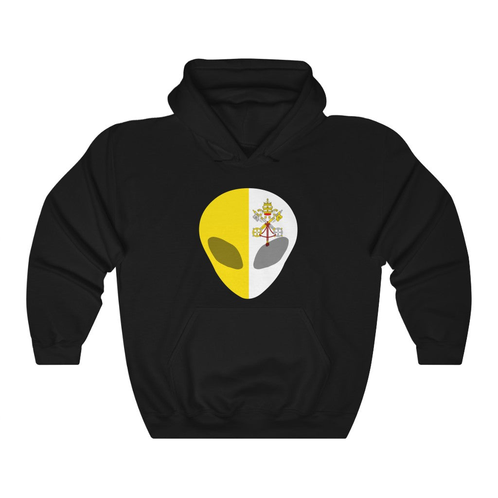 Holy See Alien Flag Hoodie Sweatshirt - Unisex