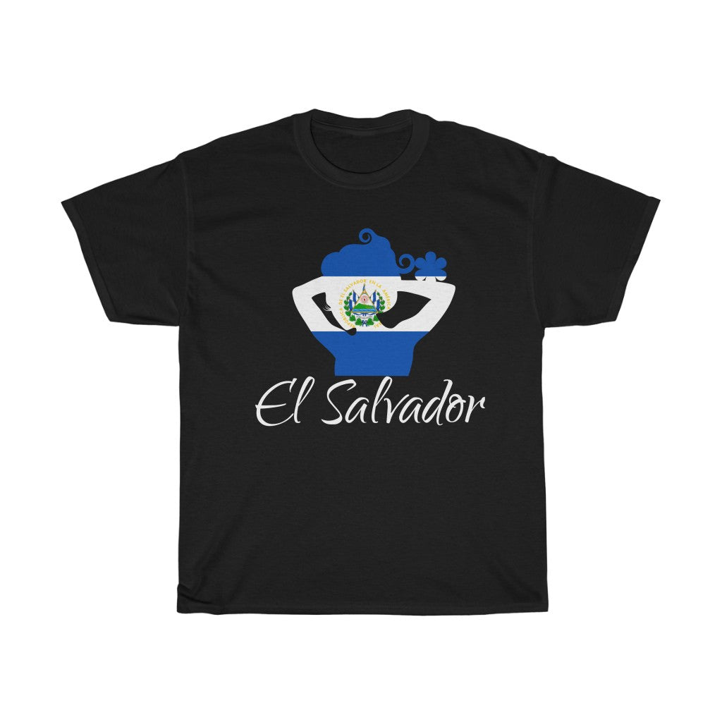 El Salvador Lady Flag Standard Tee 2 - Unisex