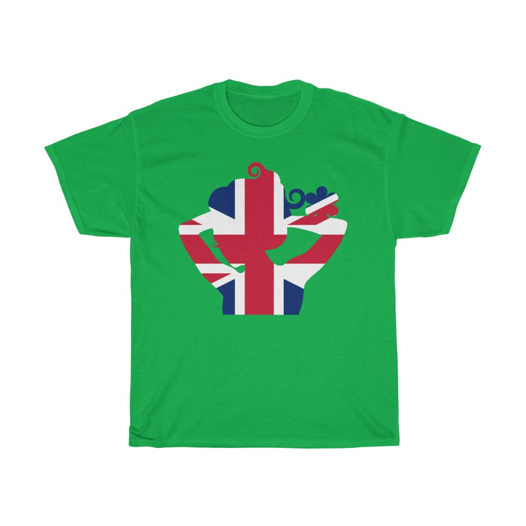 United Kingdom Lady Flag Standard Tee - Unisex