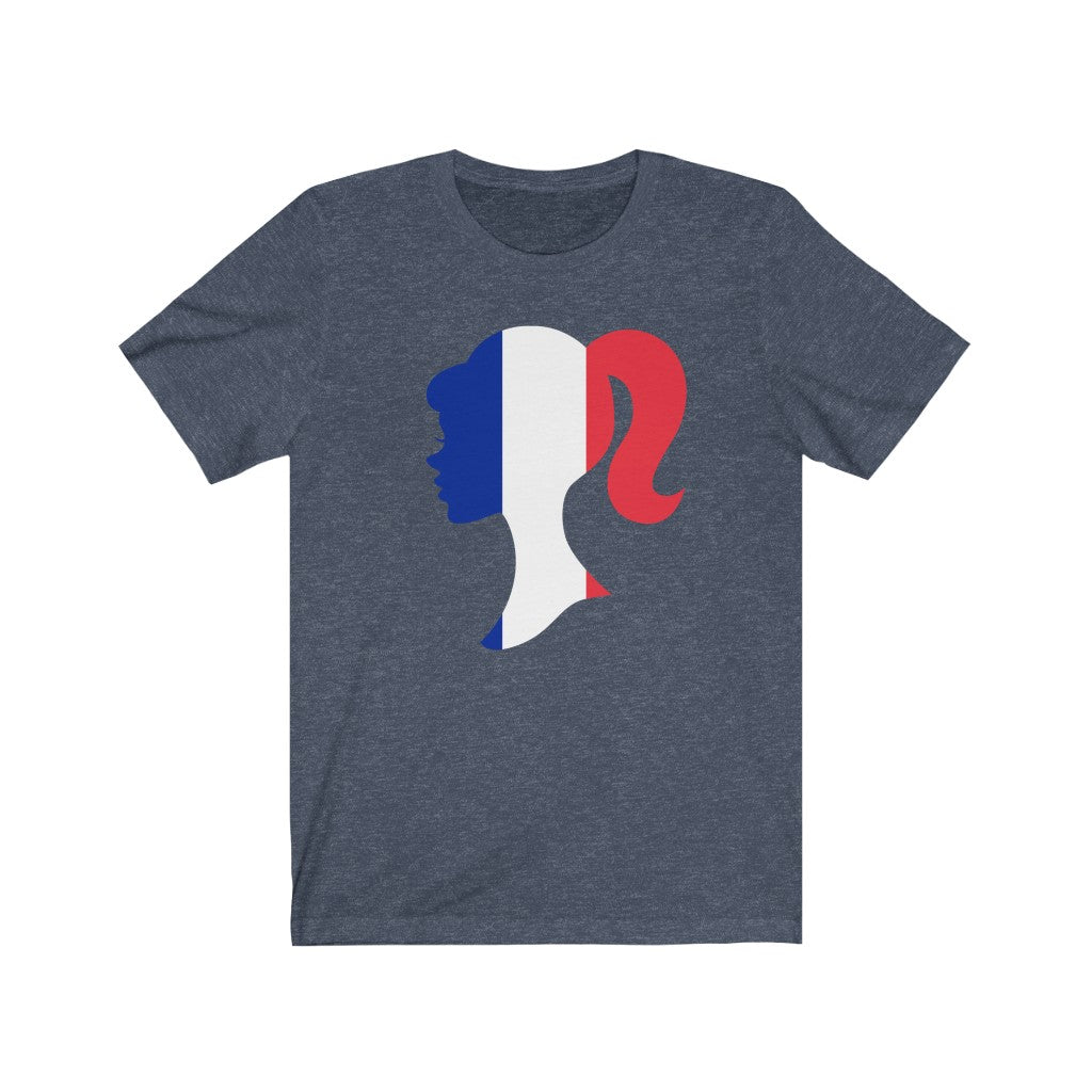 France Girl Flag Premium Tee - Unisex