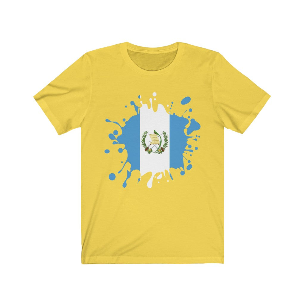 Guatemala Splat Flag Premium Tee - Unisex