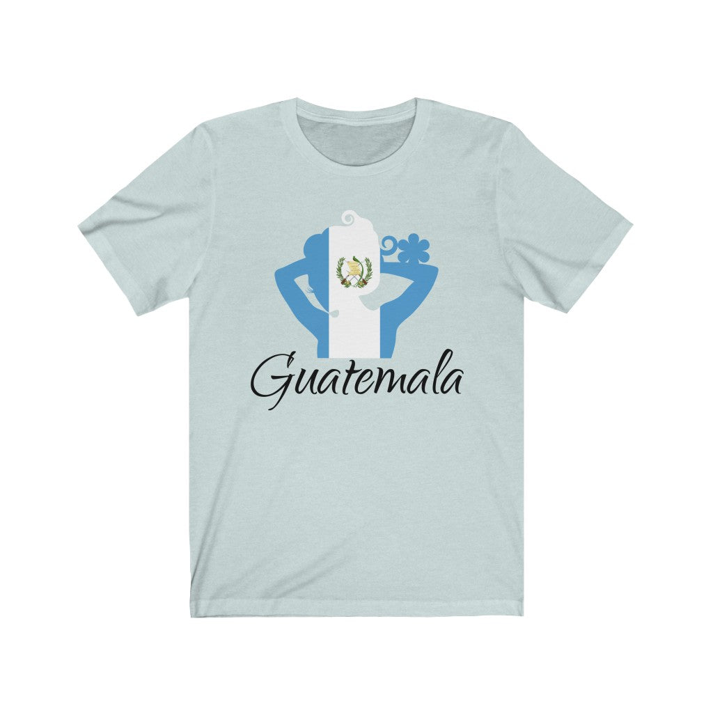 Guatemala Lady Flag Premium Tee 1 - Unisex