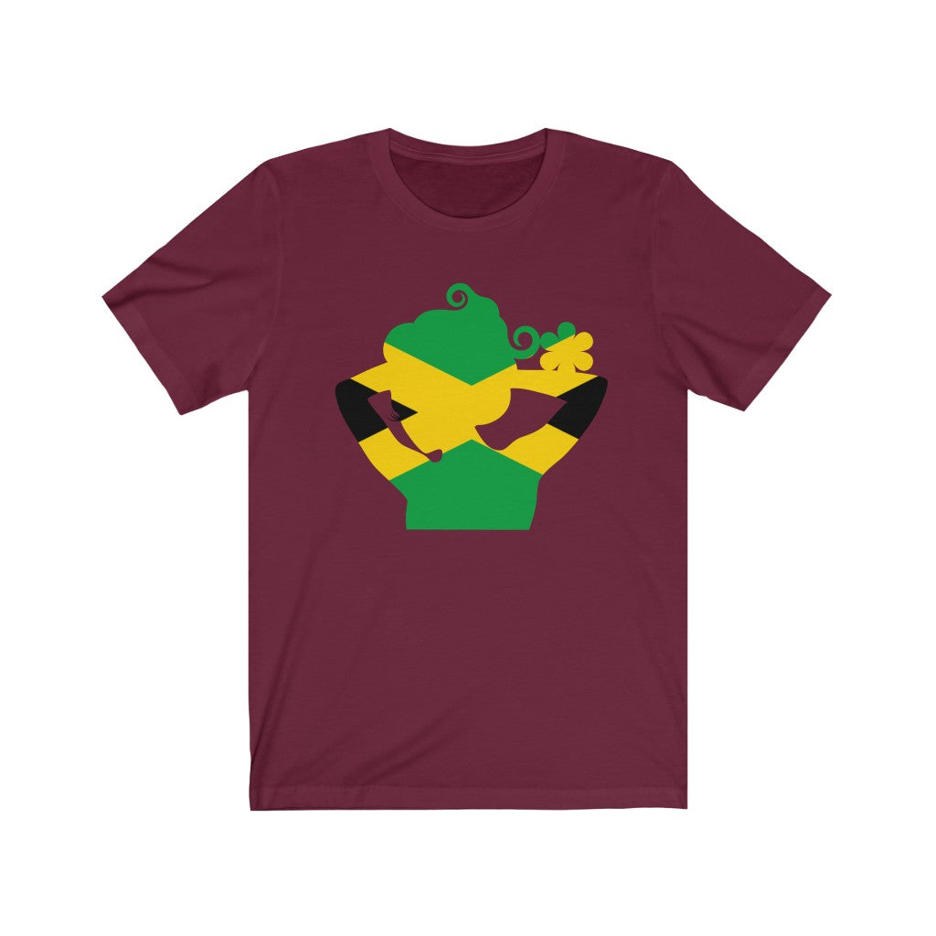 Jamaica Lady Flag Premium Tee - Unisex