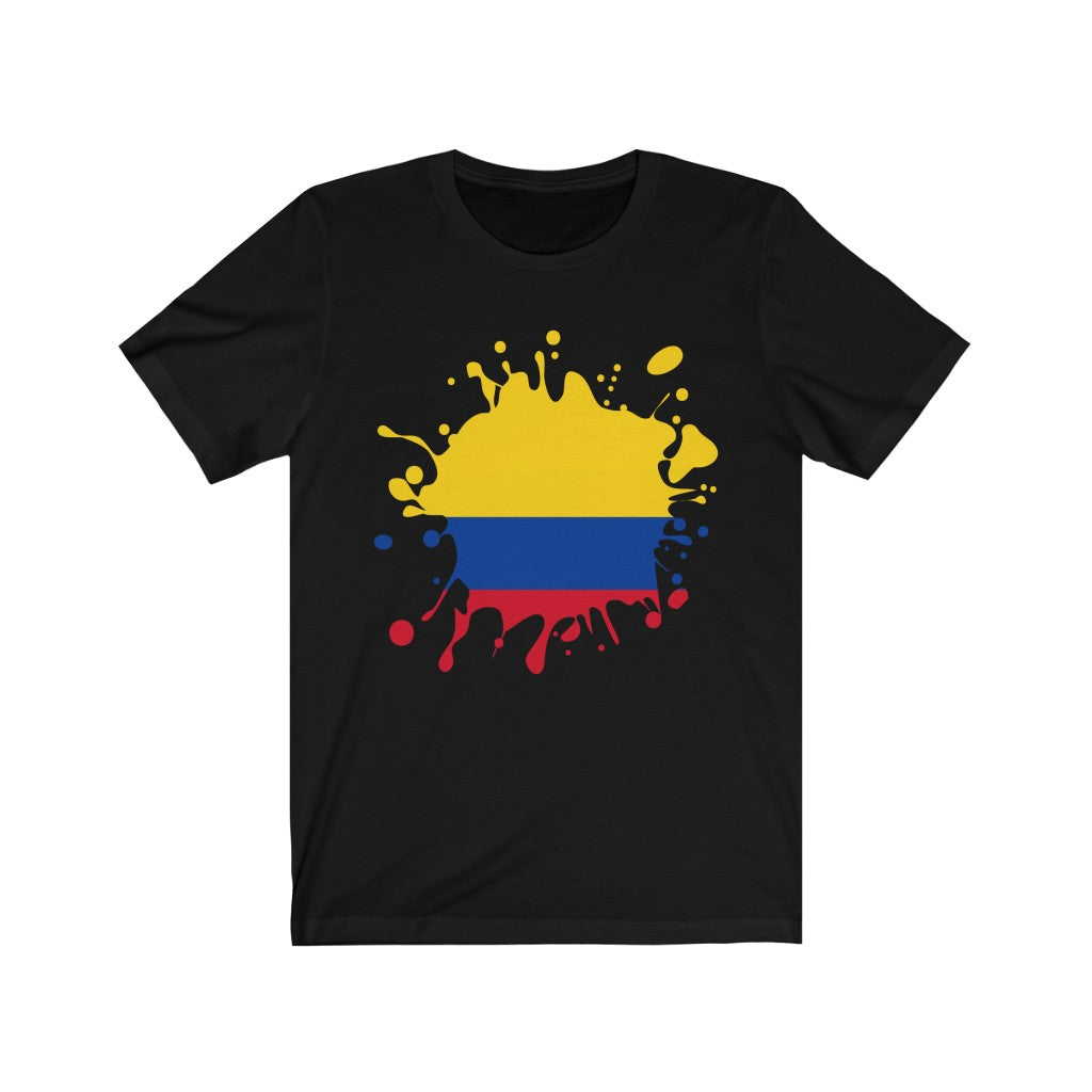 Colombia Splat Flag Premium Tee - Unisex
