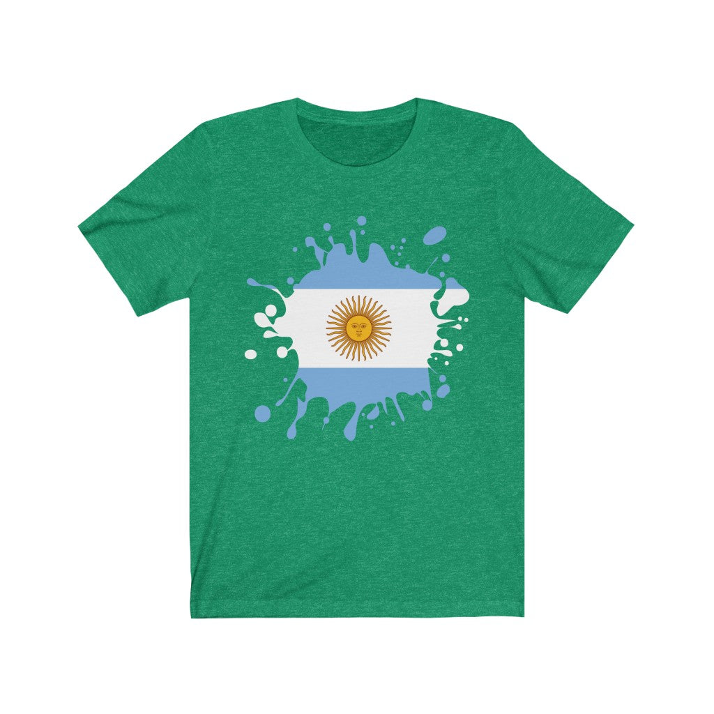 Argentina Splat Flag Premium Tee - Unisex
