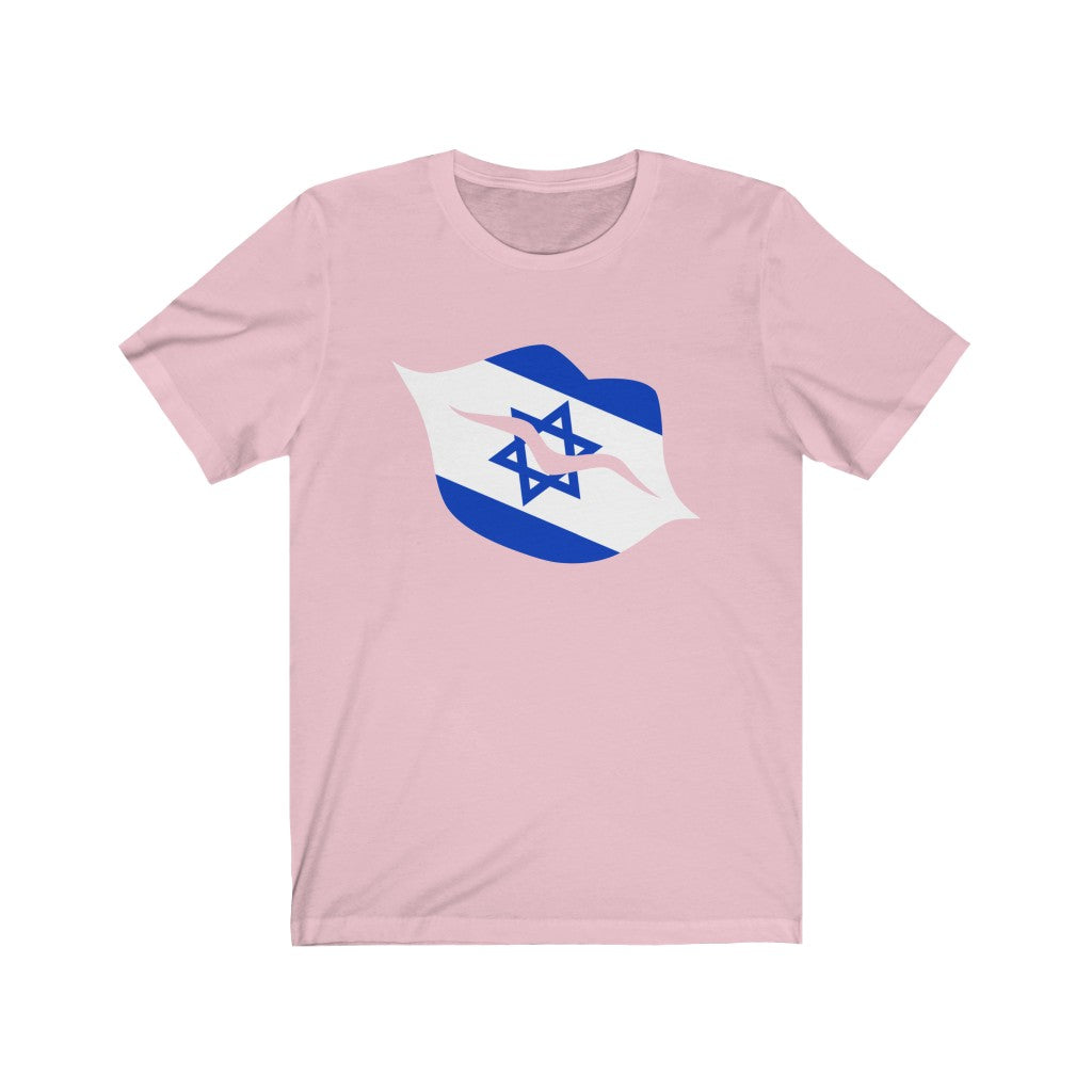 Israel Lips Flag Premium Tee - Unisex