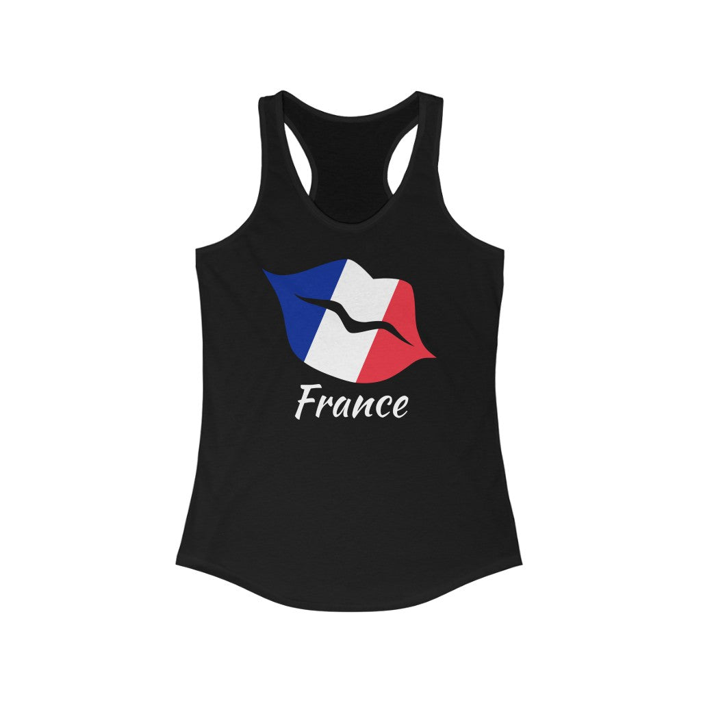 France Lips Flag Tank 2 - Women