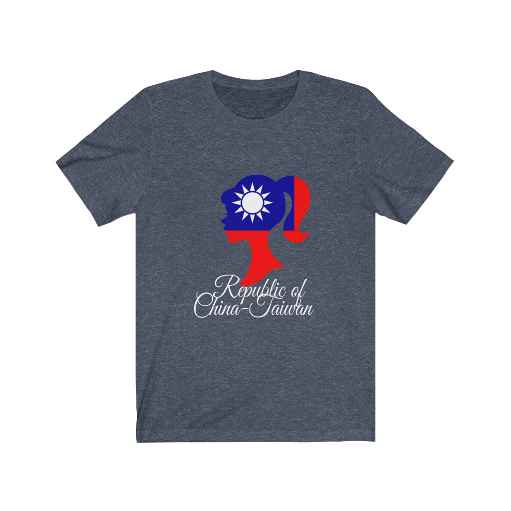 Republic of China - Taiwan Girl Flag Premium Tee 2 - Unisex