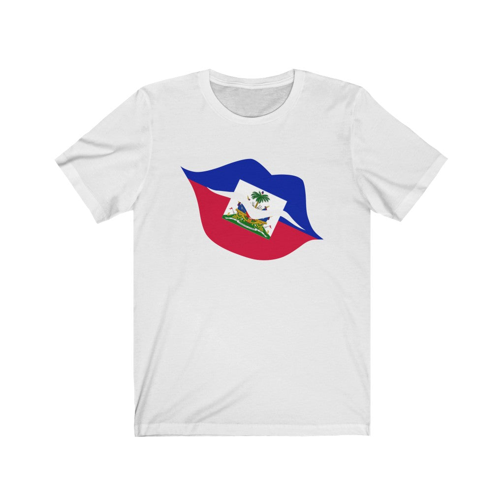 Haiti Lips Flag Premium Tee - Unisex