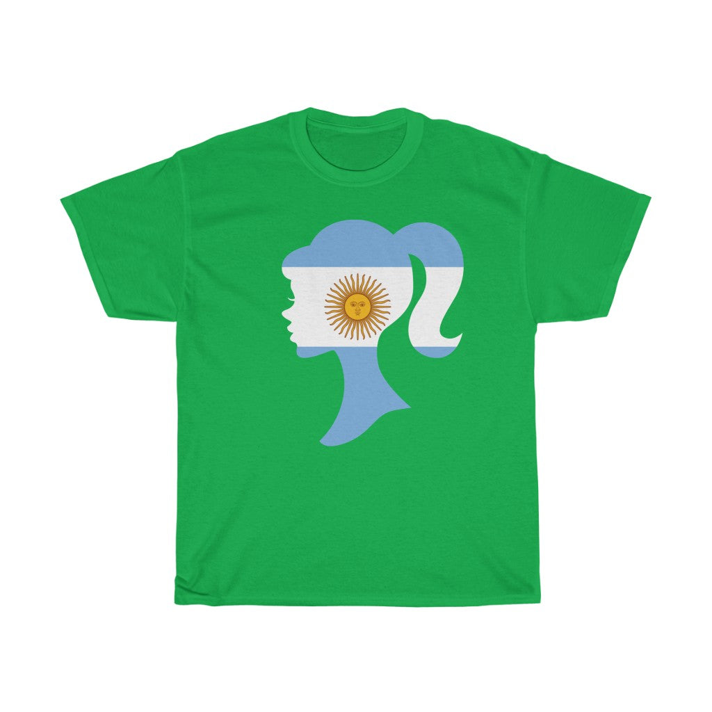 Argentina Girl Flag Standard Tee - Unisex
