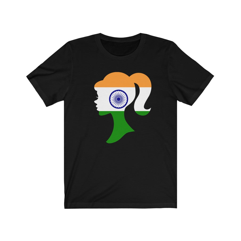 India Girl Flag Premium Tee - Unisex