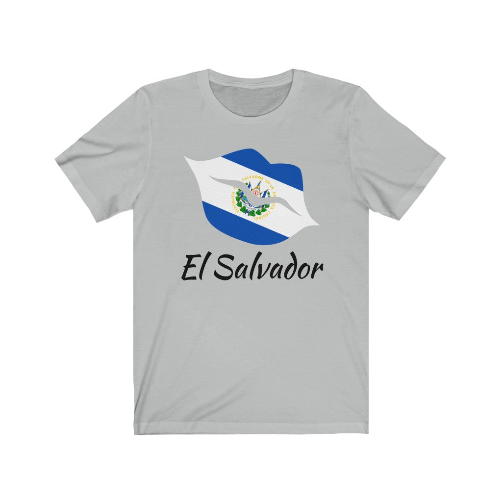 El Salvador Lips Flag Premium Tee 1 - Unisex