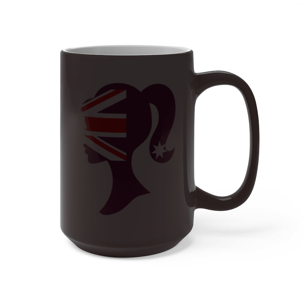 Australia Girl Color Changing Mug