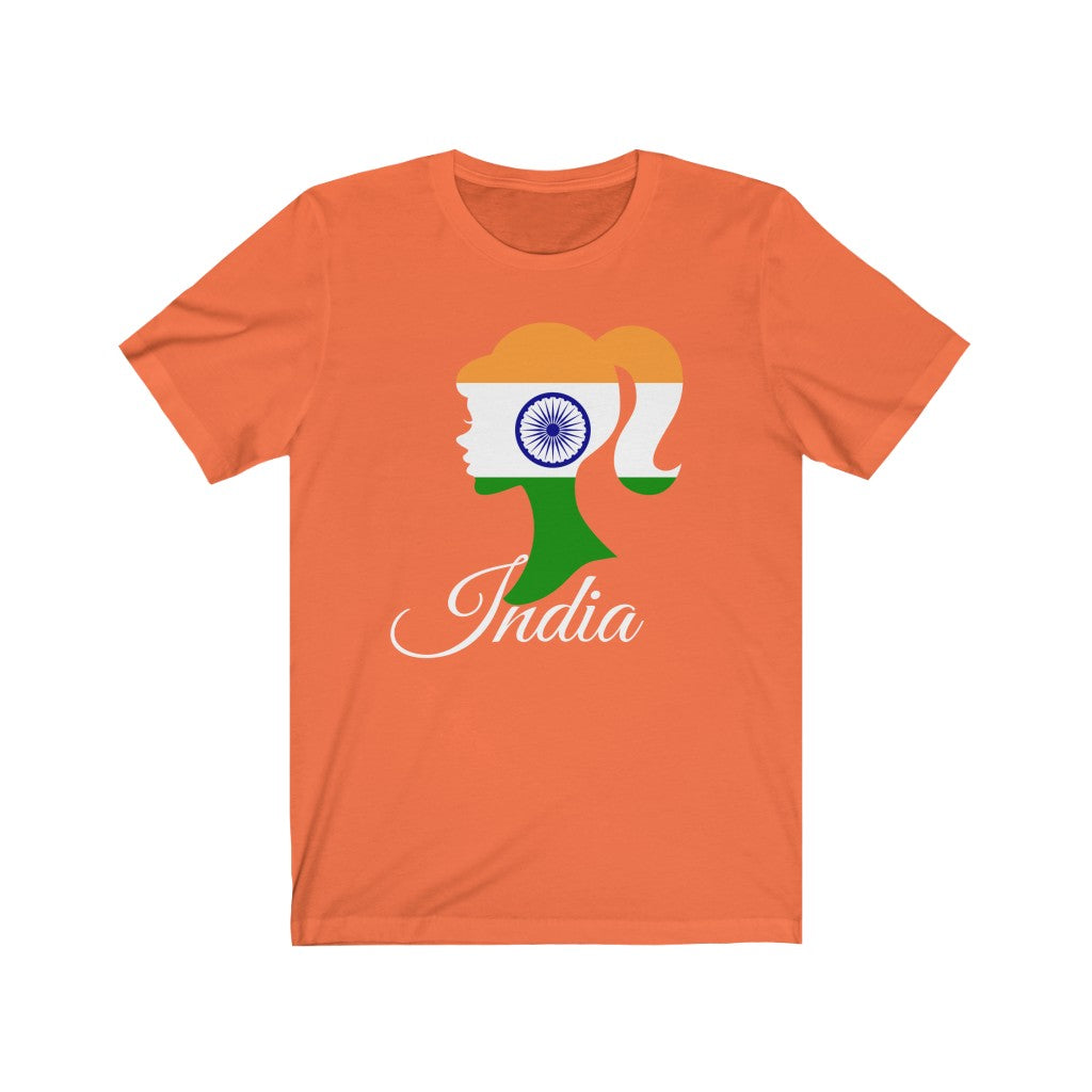 India Girl Flag Premium Tee 2 - Unisex