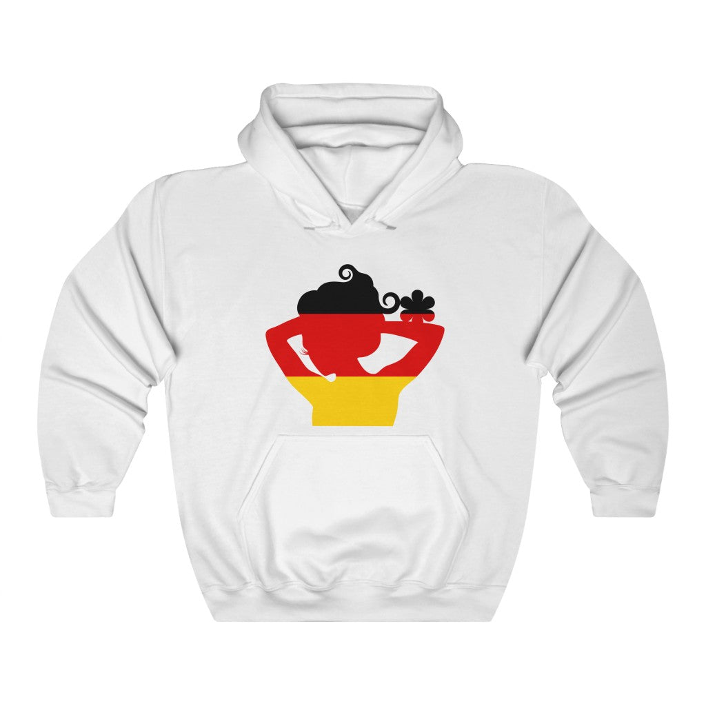 Germany Lady Flag Hoodie Sweatshirt - Unisex