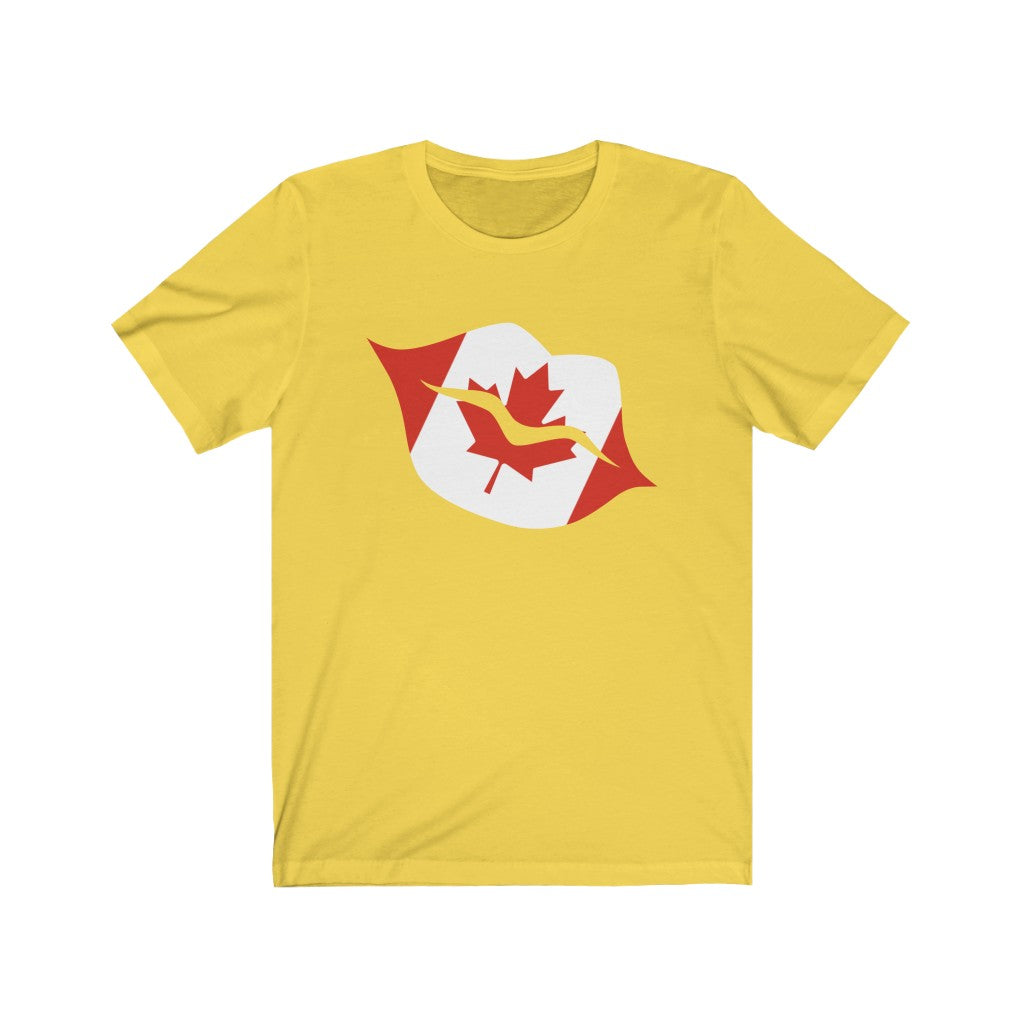 Canada Lips Flag Premium Tee - Unisex
