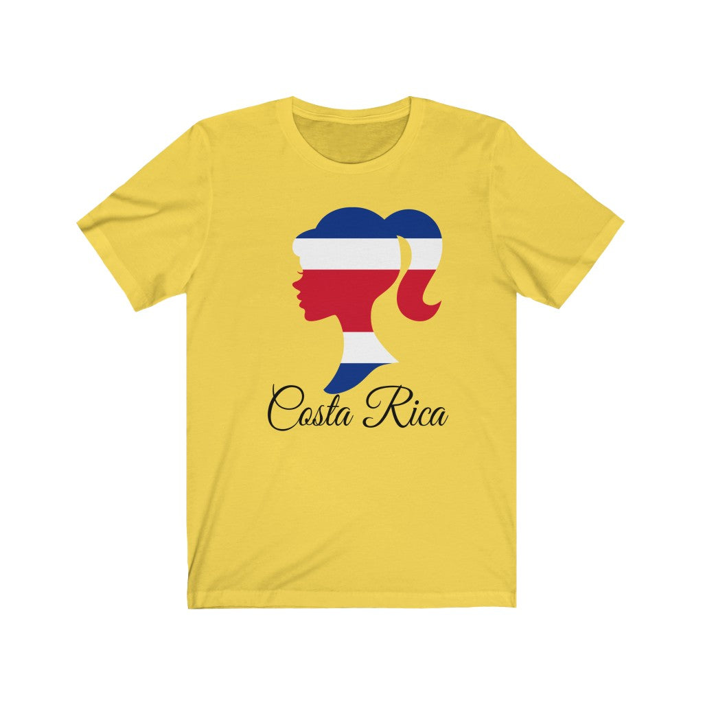 Costa Rica Girl Flag Premium Tee 1 - Unisex