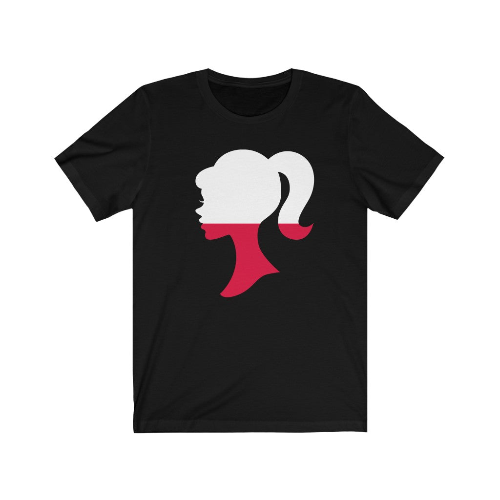 Poland Girl Flag Premium Tee - Unisex