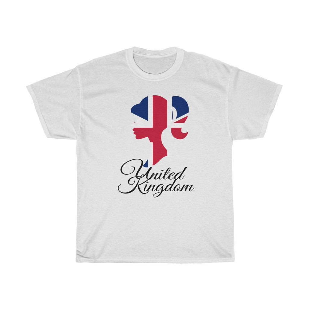 United Kingdom Girl Flag Standard Tee 1 - Unisex