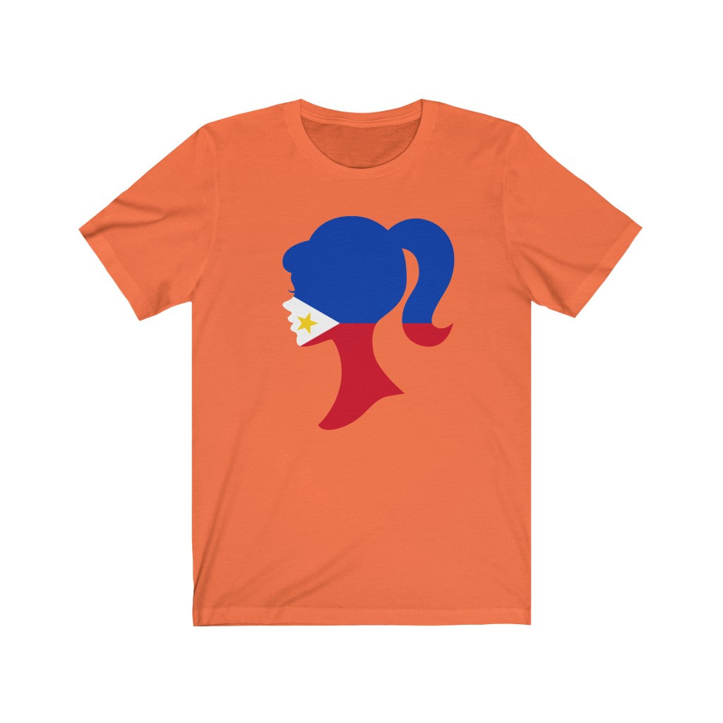 Philippines Girl Flag Premium Tee - Unisex