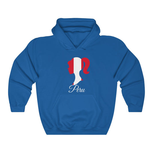 Peru Girl Flag Hoodie Sweatshirt 2 - Unisex
