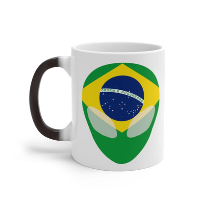 Brazil Alien Color Changing Mug