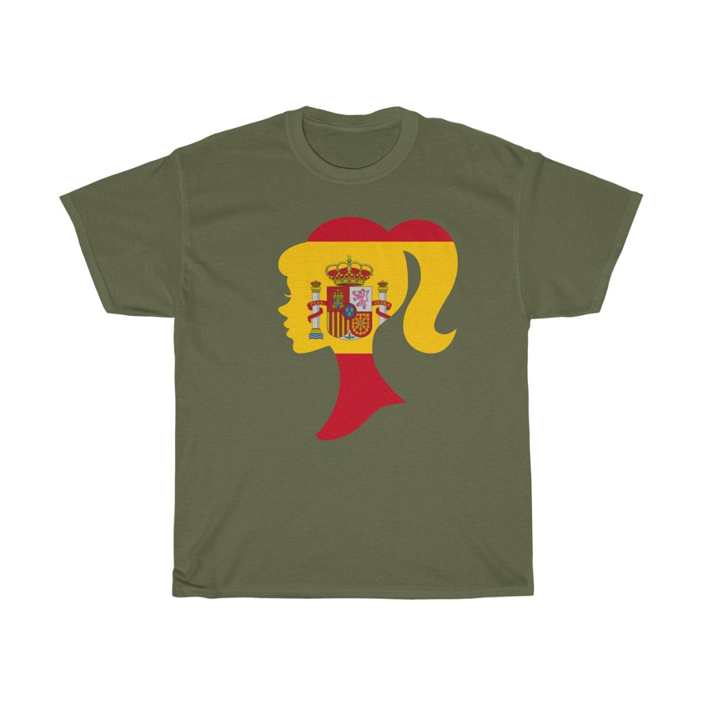 Spain Girl Flag Standard Tee - Unisex