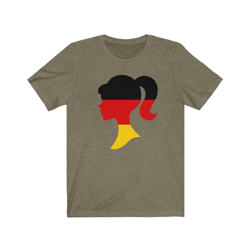 Germany Girl Flag Premium Tee - Unisex