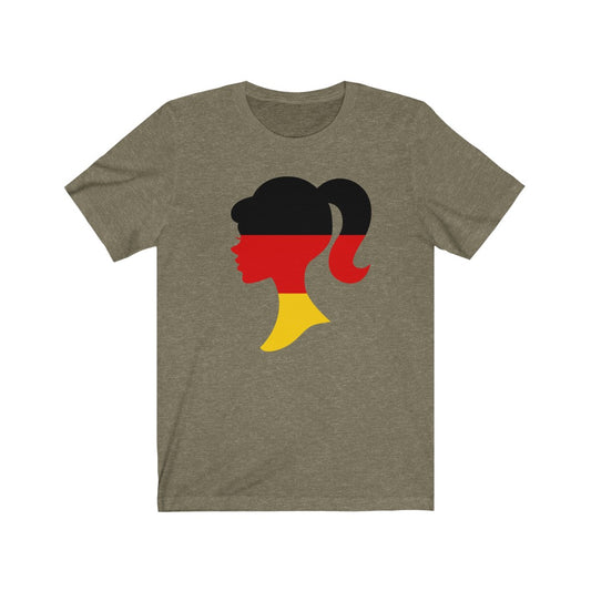 Germany Girl Flag Premium Tee - Unisex