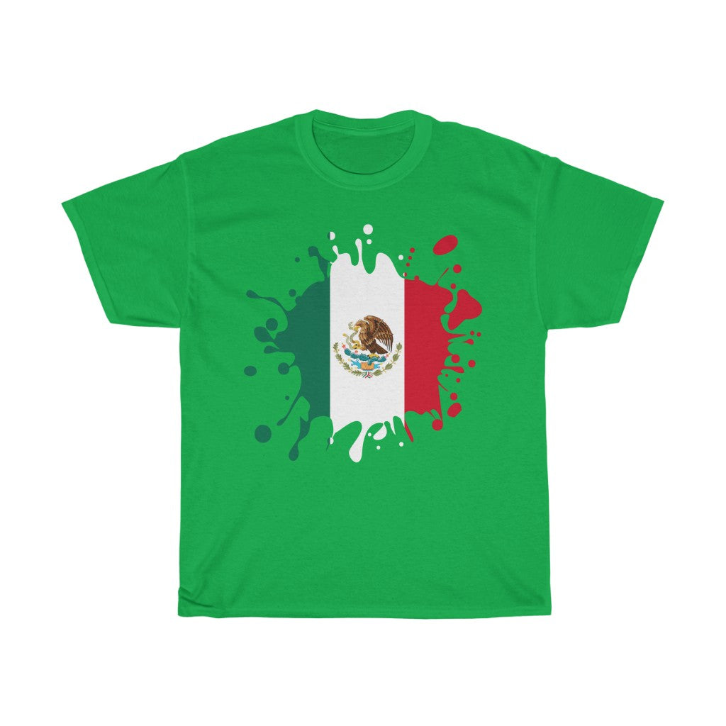 Mexico Splat Flag Standard Tee - Unisex