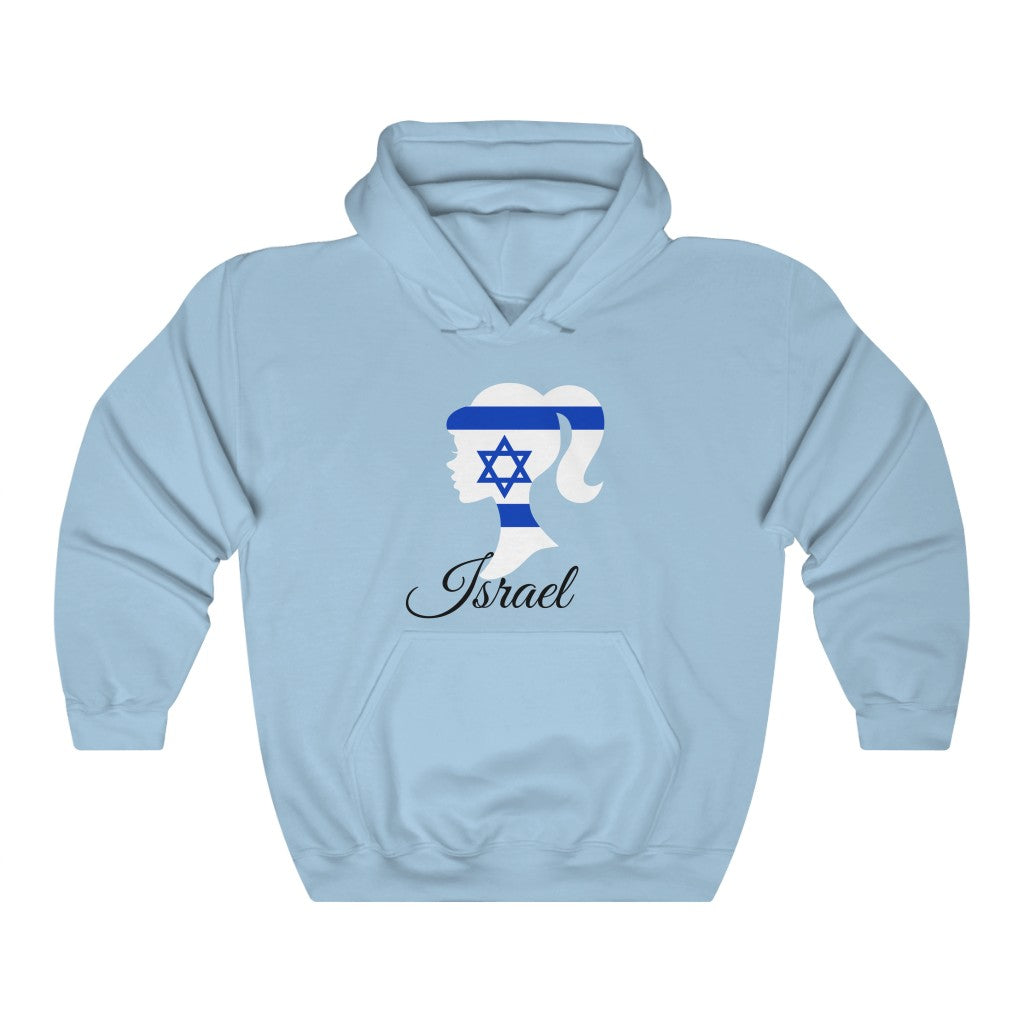 Israel Girl Flag Hoodie Sweatshirt 1 - Unisex