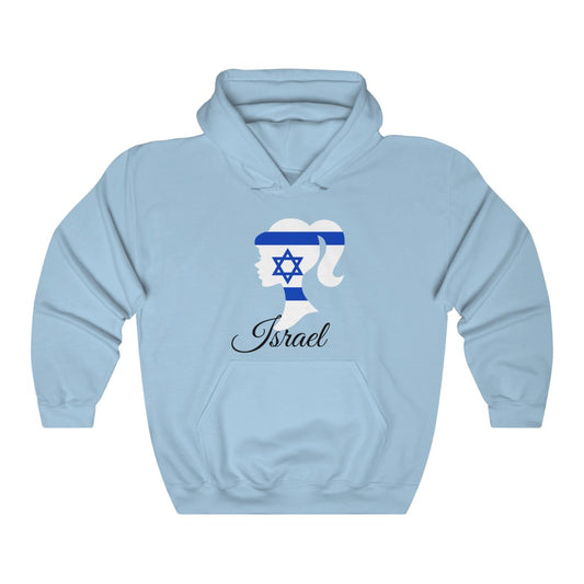 Israel Girl Flag Hoodie Sweatshirt 1 - Unisex