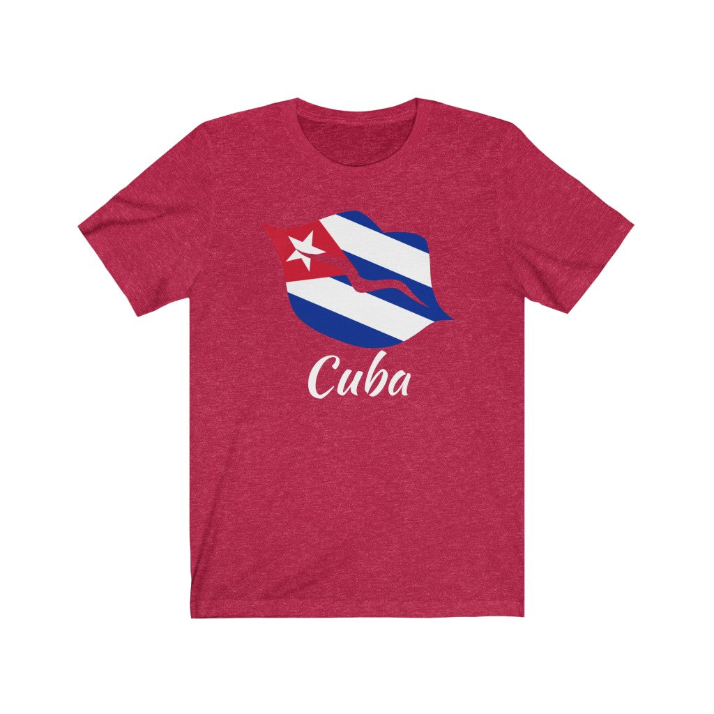 Cuba Lips Flag Premium Tee 2 - Unisex