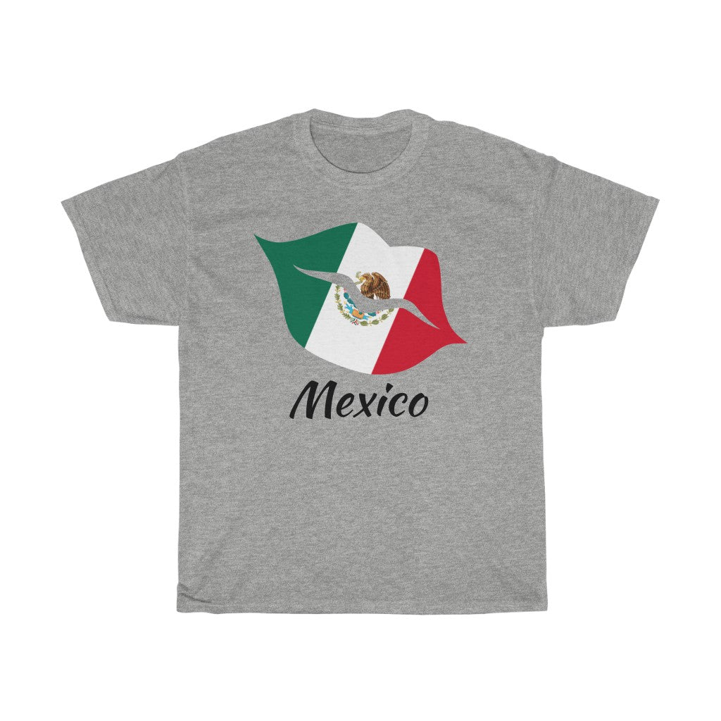 Mexico Lips Flag Standard Tee 1 - Unisex