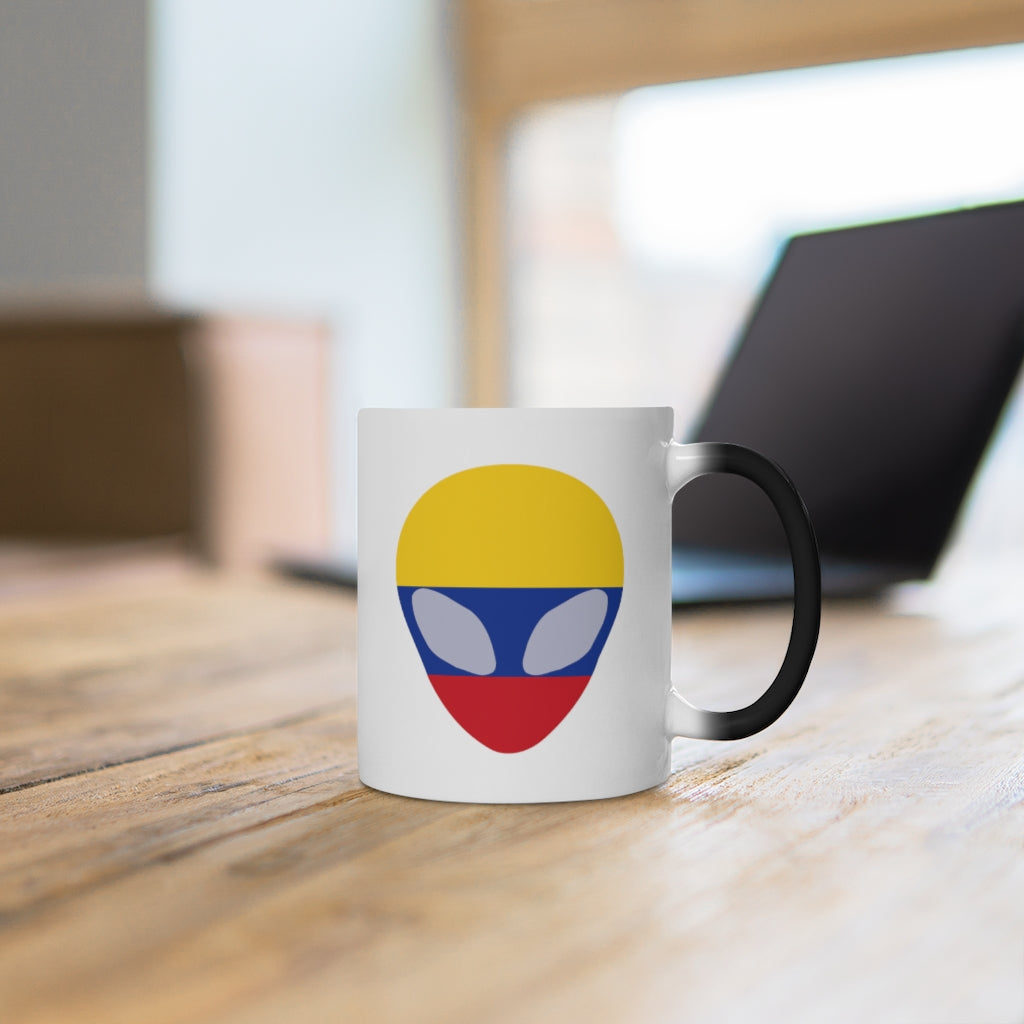Colombia Alien Color Changing Mug