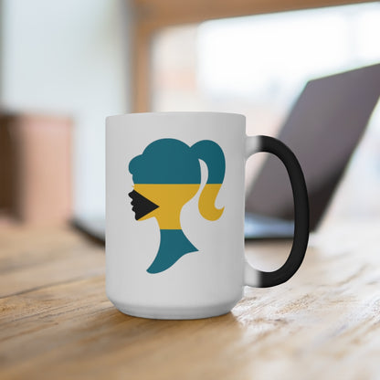 Bahamas Girl Color Changing Mug