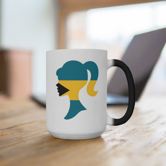 Bahamas Girl Color Changing Mug