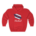 Thailand Lips Flag Hoodie Sweatshirt 2 - Unisex