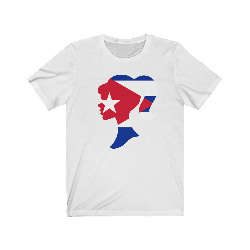 Cuba Girl Flag Premium Tee - Unisex