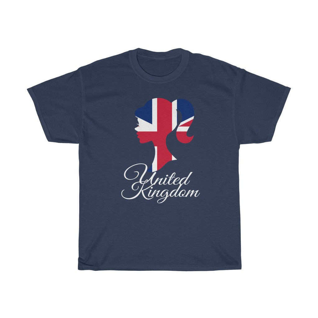 United Kingdom Girl Flag Standard Tee 2 - Unisex