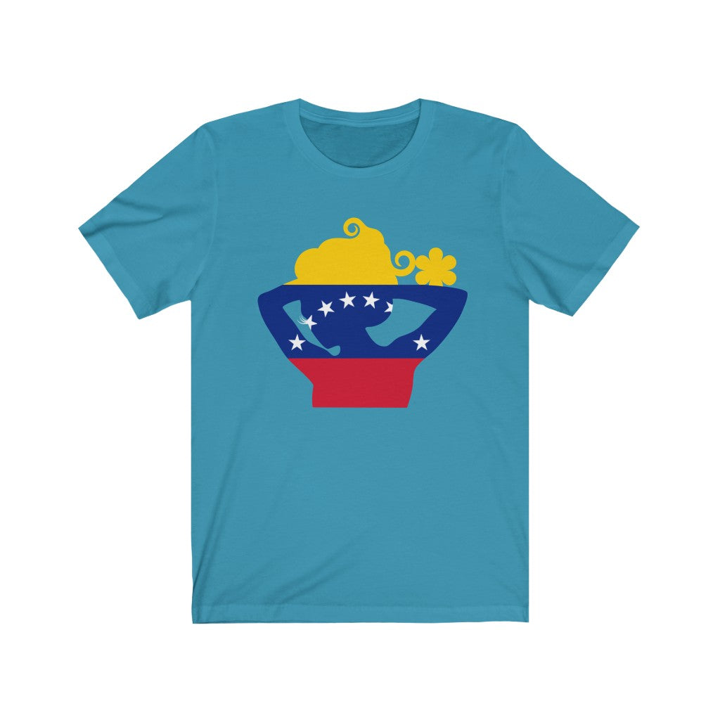 Venezuela Lady Flag Premium Tee - Unisex