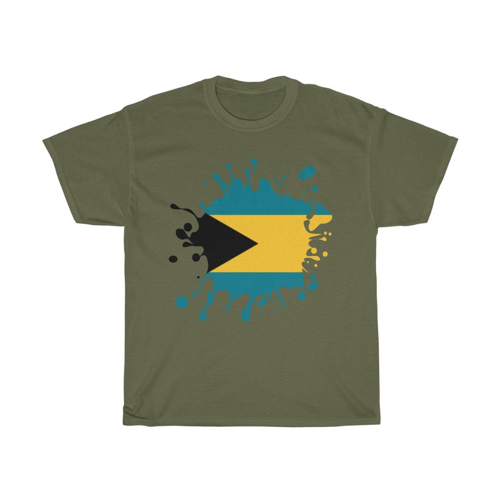 Bahamas Splat Flag Standard Tee - Unisex
